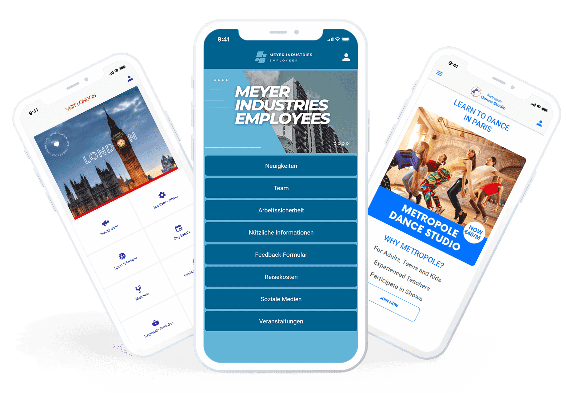 App erstellen mit dem App-Baukasten. 30+ fertige Module für iOS/Android - AppYourself