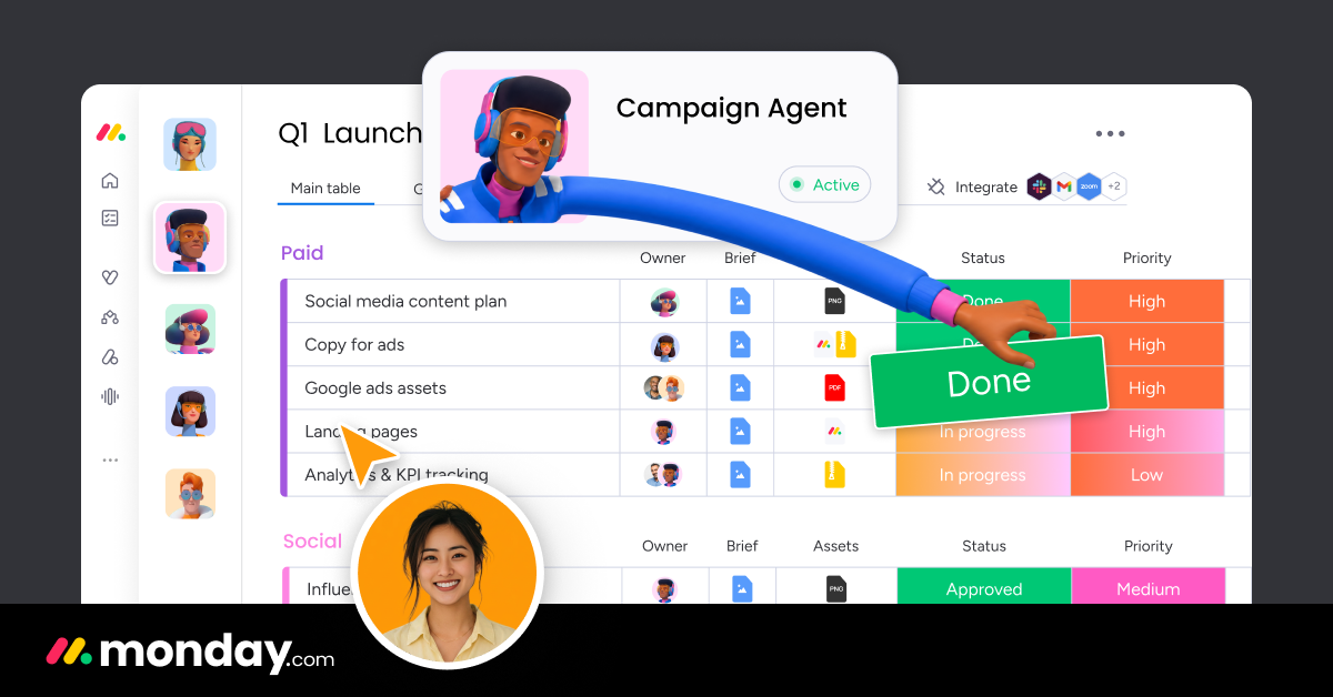 The AI Work Platform for People & Agents | monday.com