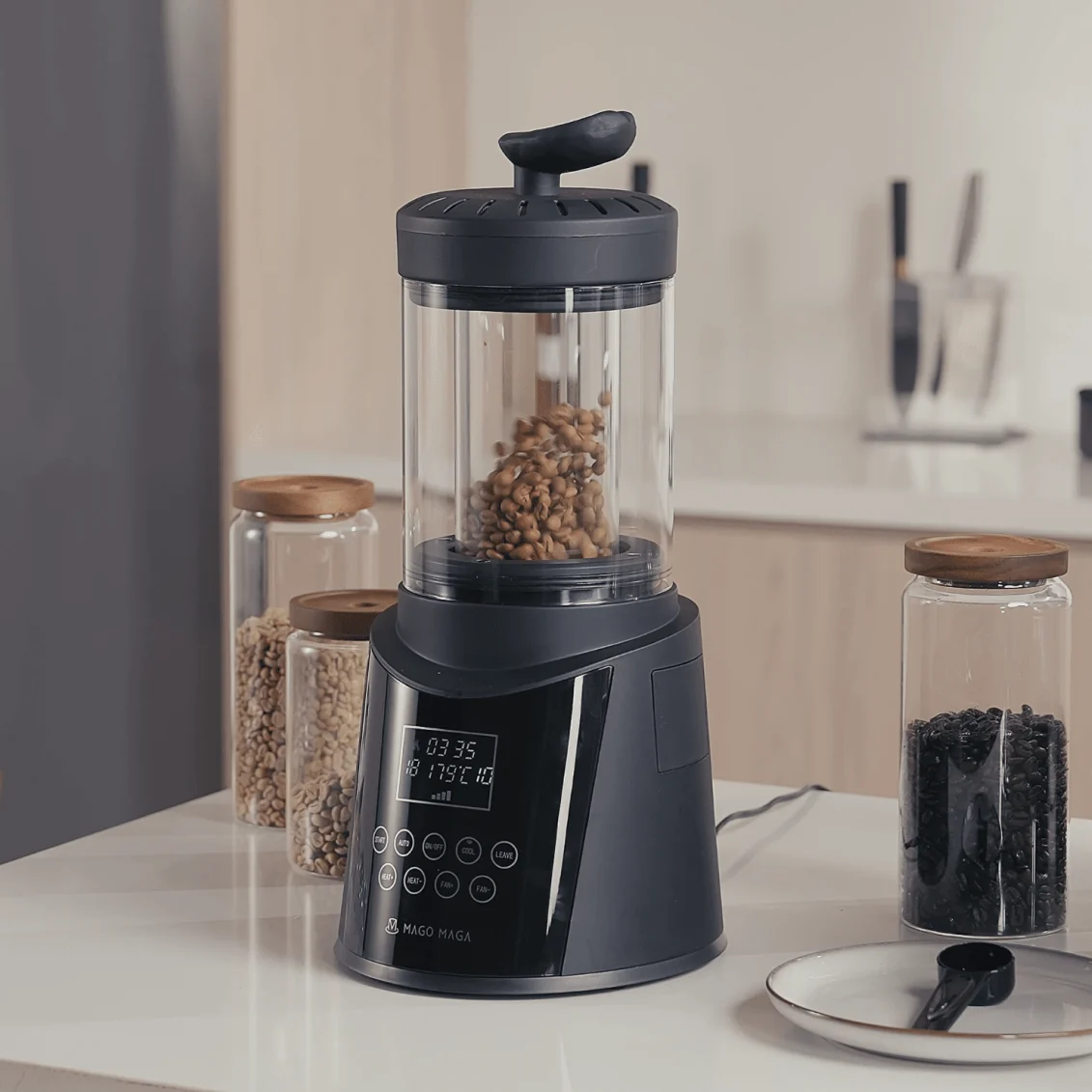 MAGO MAGA | Smart Home Coffee Roaster & Roma Pro