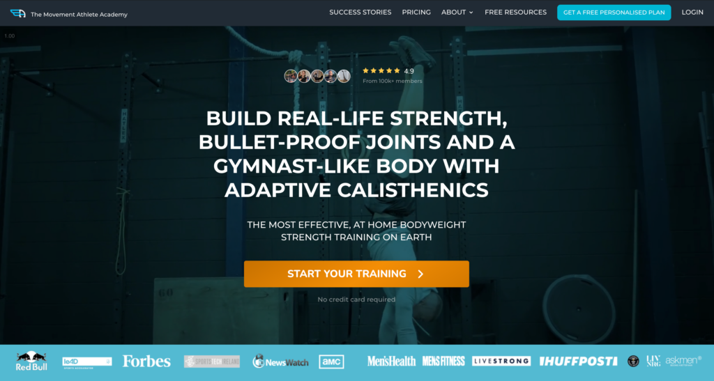The Movement Athlete – Personalised Calisthenics Training