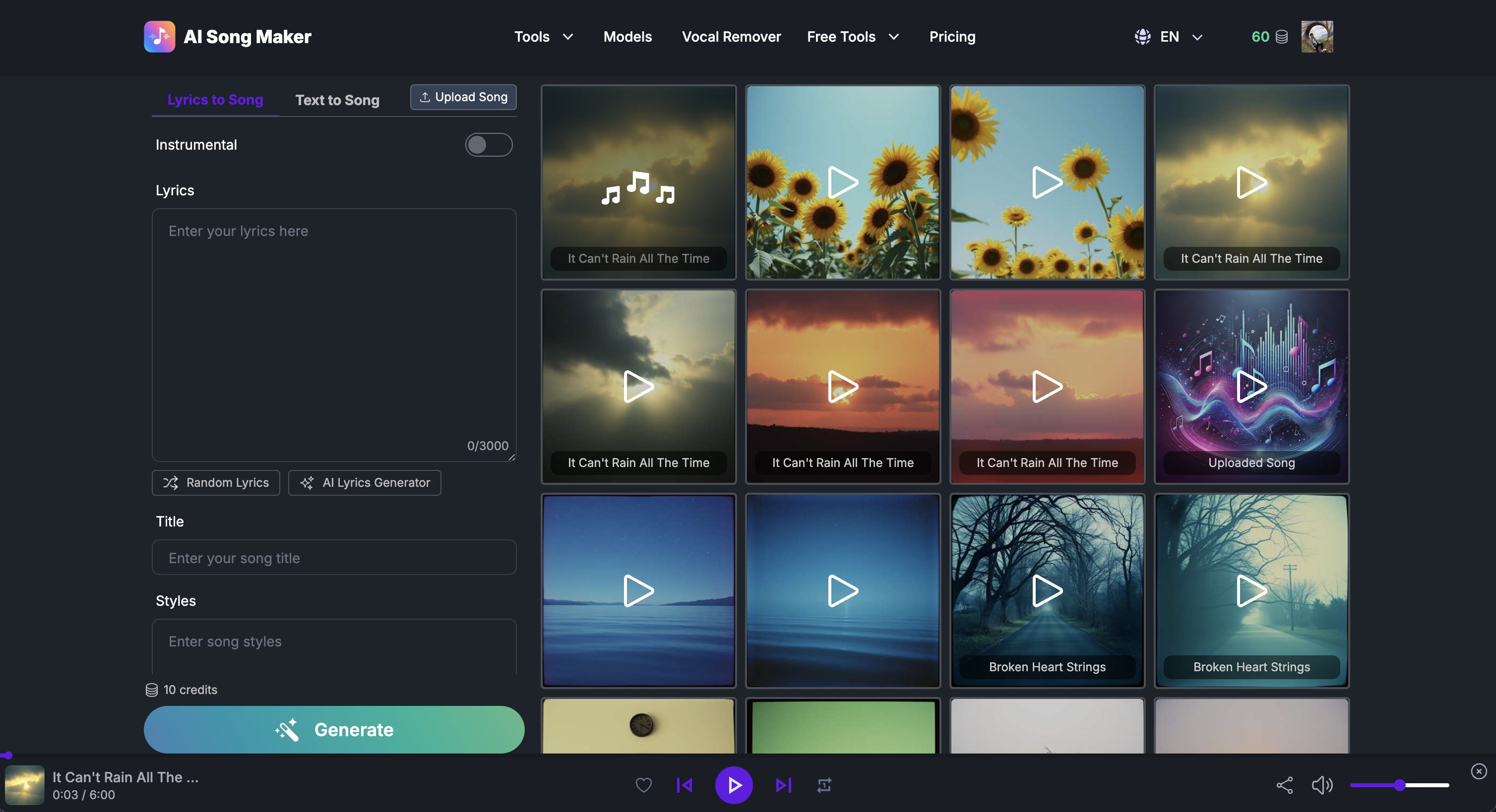 AI Song Maker: AI Music Generator for Royalty-Free Songs